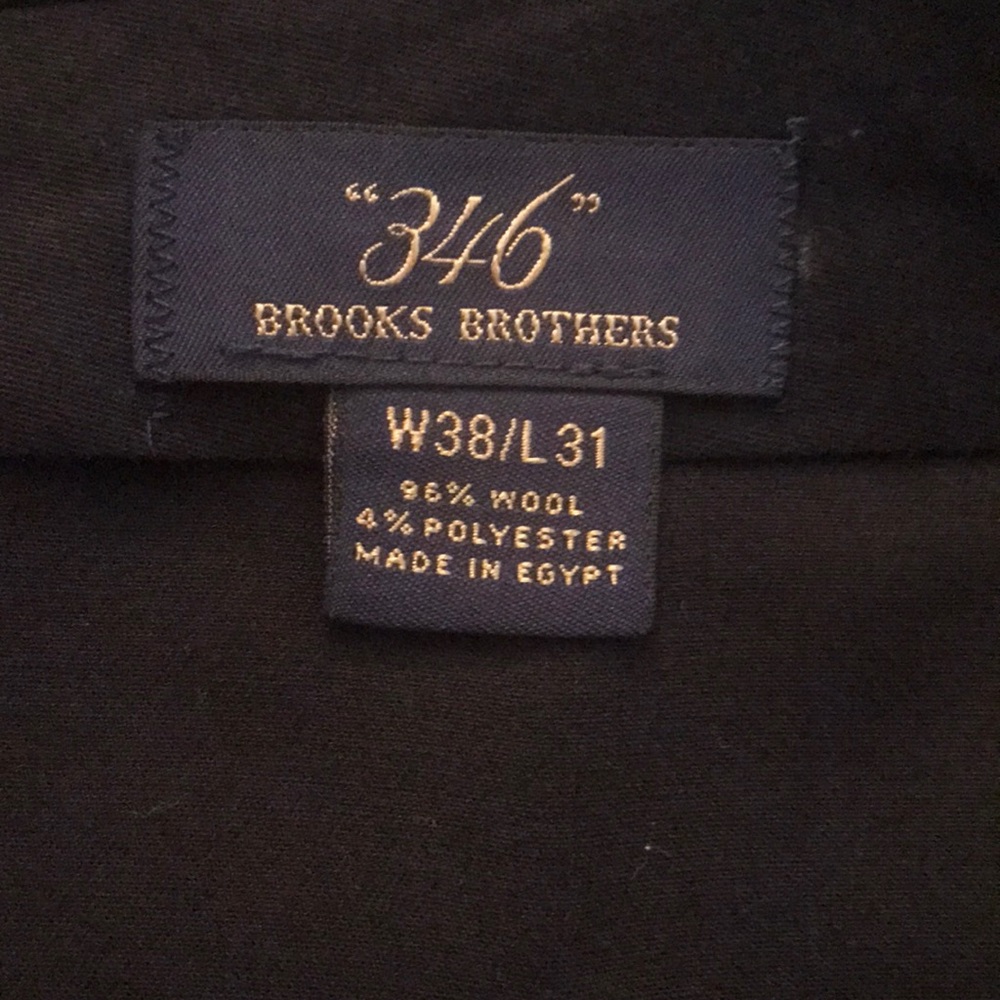 Barely worn Brooks Brothers “346” suit. Excellent condition. Priced to move!